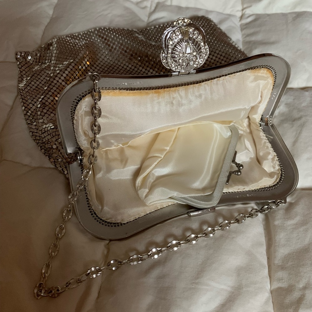 Vintage silver whiting & Davis mesh purse - Picture 2 of 8